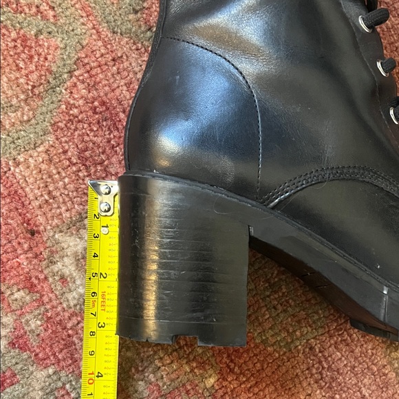 Marc Fisher, Black Lace-Up Boots, size 7 - Picture 8 of 9